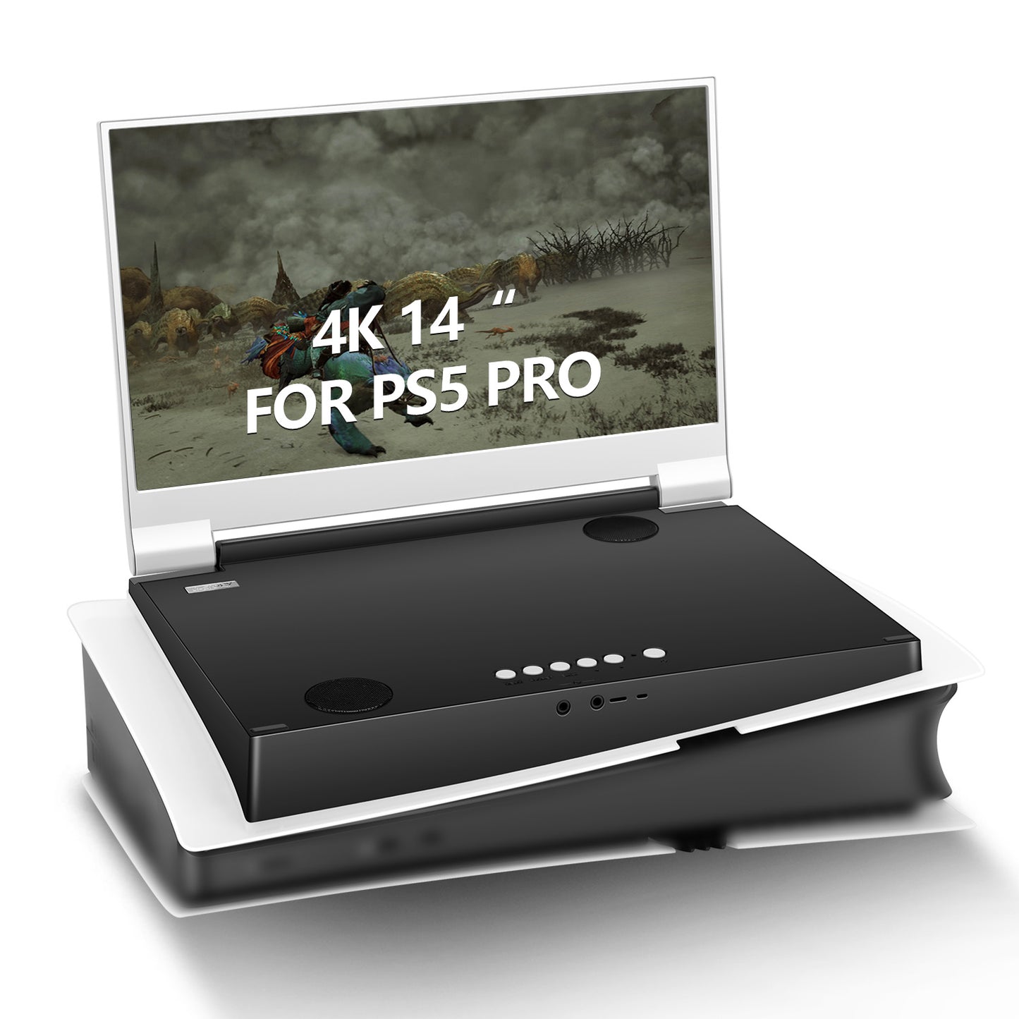 G-STORY 14" Inch IPS 4k 60Hz Portable Monitor Gaming Display Integrated with PS5 pro(not Included)