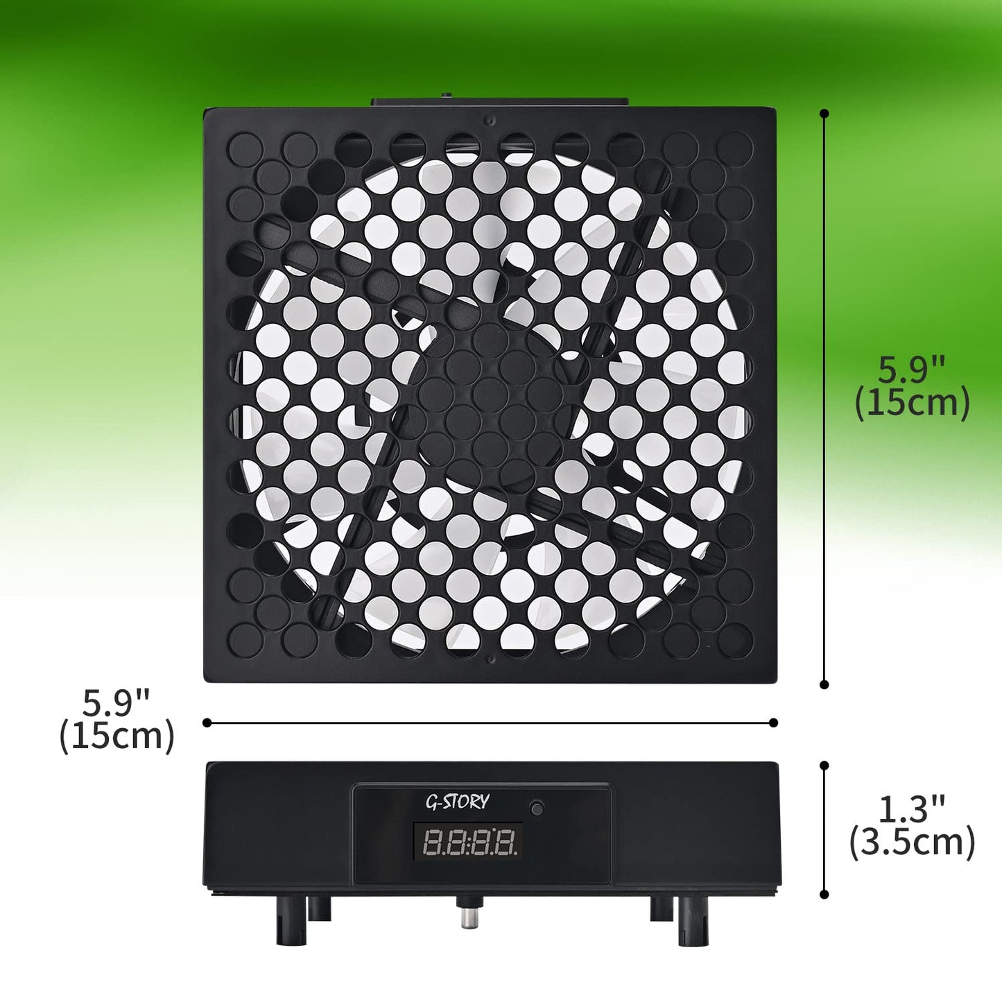 G-STORY Cooling Fan for Xbox Series X with Automatic Fan Speed Adjustable by Temperature, LED Display, High Performance Cooling, Low Noise
