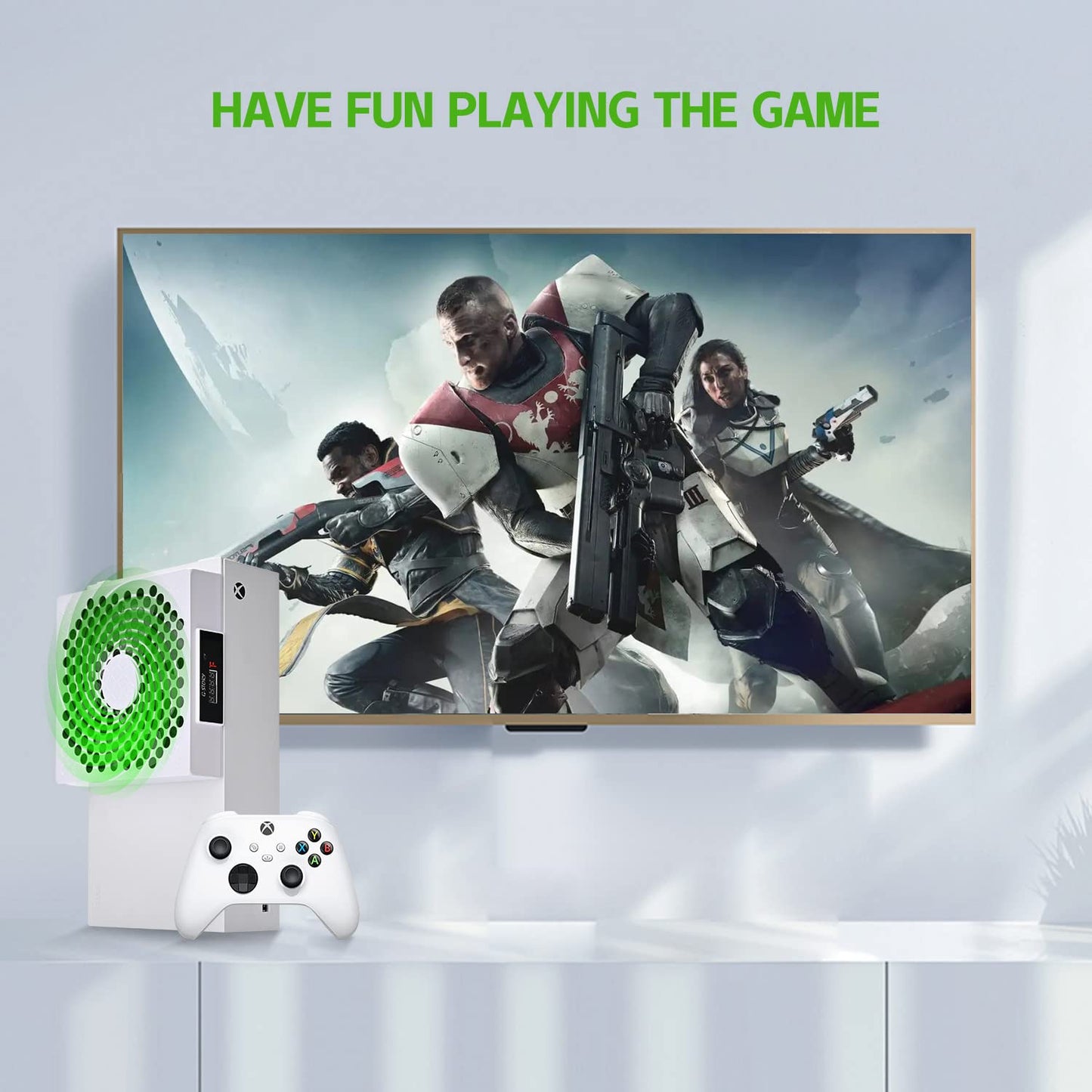 G-STORY Cooling Fan for Xbox Series S with Automatic Fan Speed Adjustable by Temperature