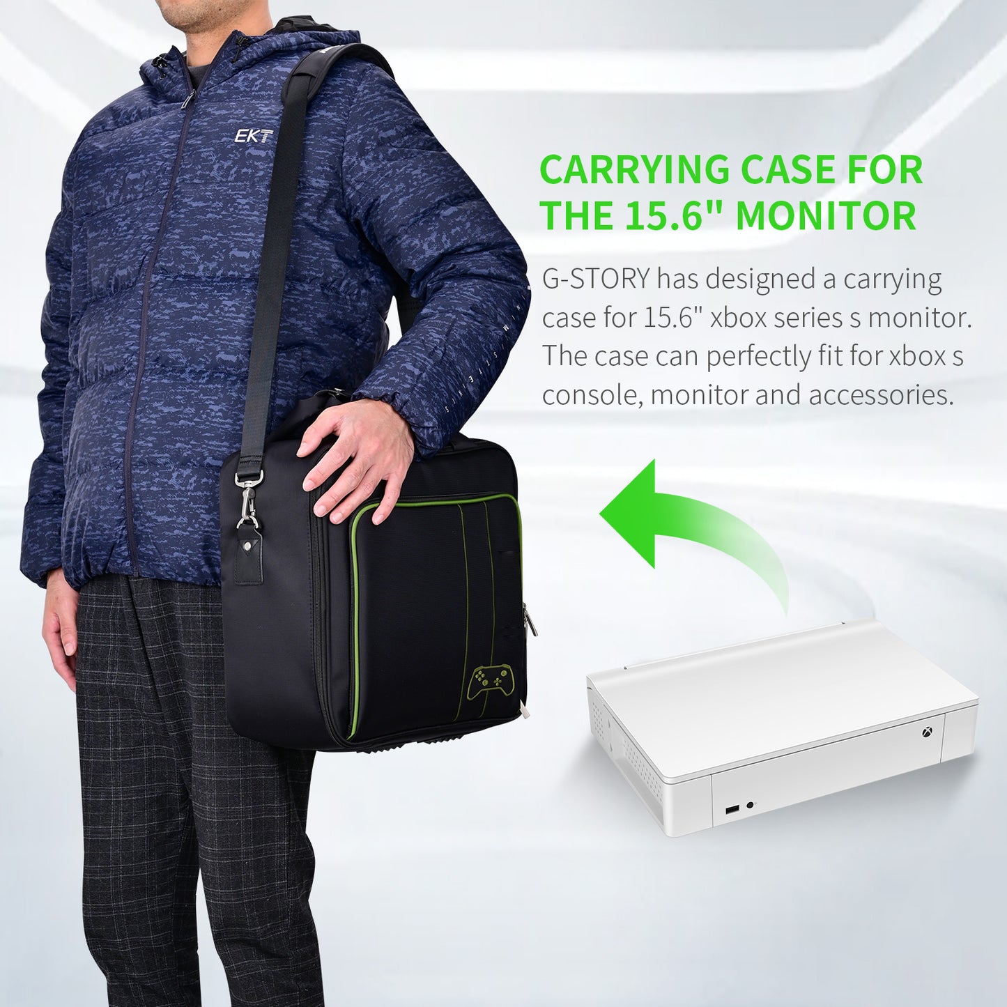 G-STORY 15.6” 2K 165hz Portable Monitor for Xbox Series S