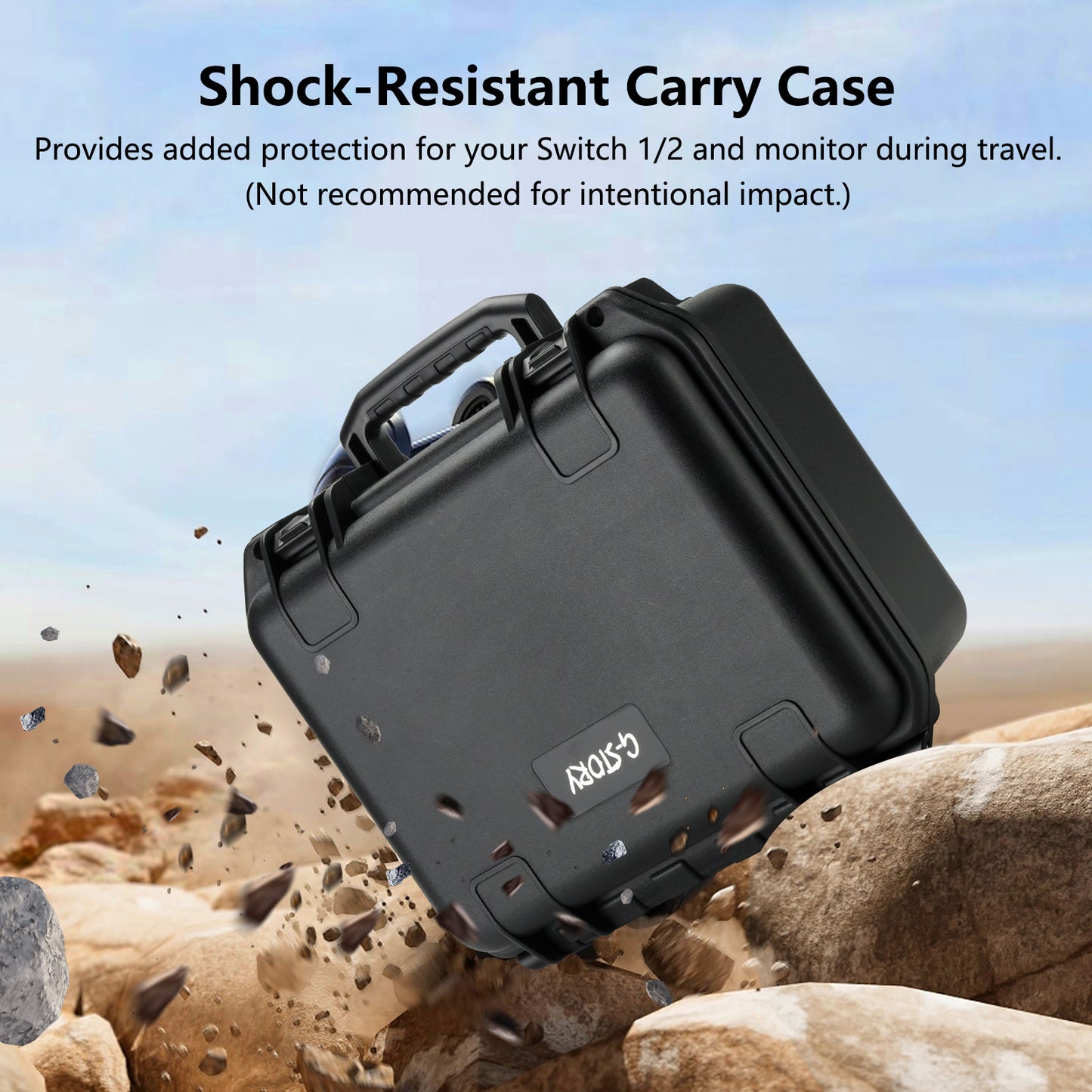 G-STORY 14" 4K&60Hz or 1080P&120Hz Portable Monitor Case for Switch 2(no Included)