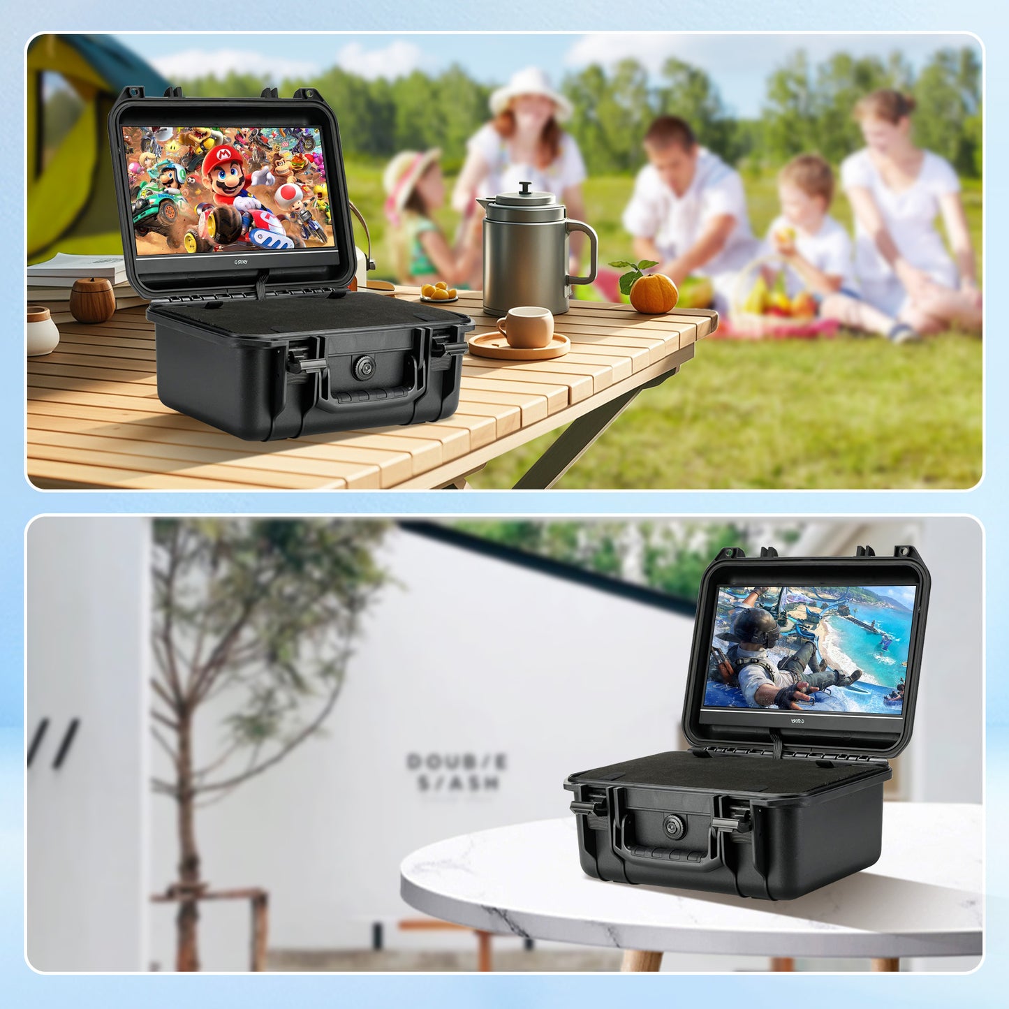 G-STORY 14" 4K&60Hz or 1080P&120Hz Portable Monitor Case for Switch 2(no Included)