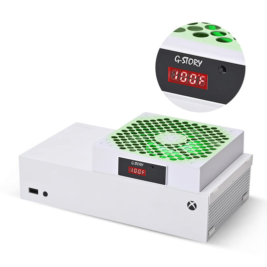 G-STORY Cooling Fan for Xbox Series S with Automatic Fan Speed Adjustable by Temperature