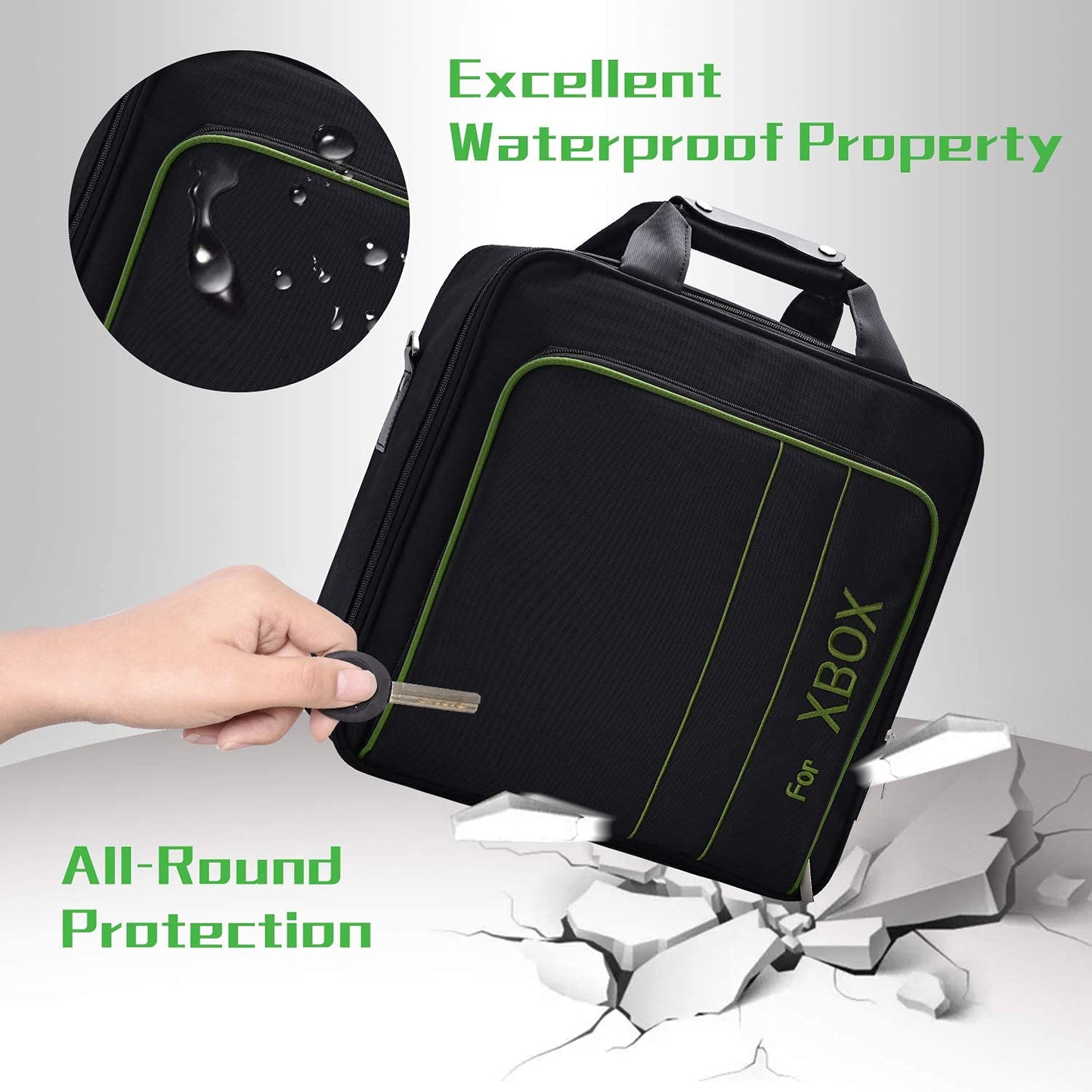 G-STORY Case Storage Bag for Xbox Series X Xbox Series S Console Carrying Case